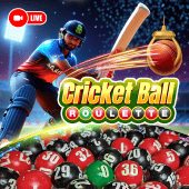 Cricket Ball Roulette live table tile